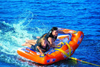 WOW Watersports Power Steer 2 Person 2P Steerable Deck Tube Towable-2