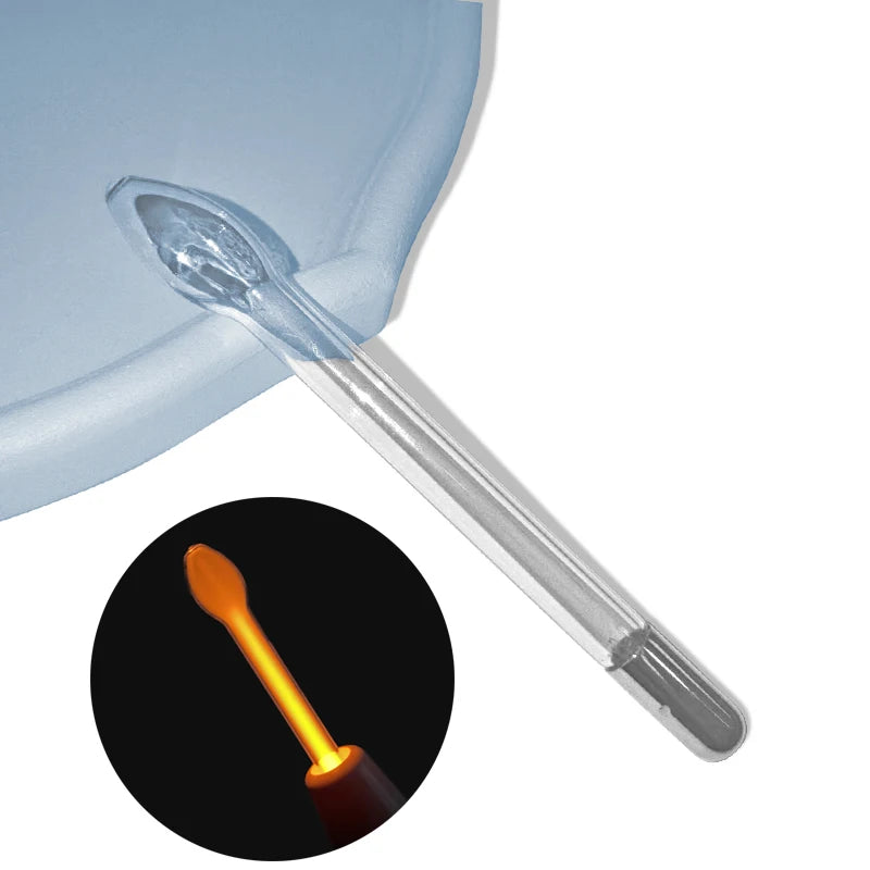 High Frequency Replacement Electrodes Glass Tube Facial Electrotherapy Wand Skin Care Spot Remover Beauty Device Therapy Wand