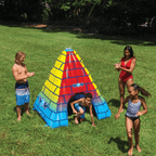 WOW Watersports 5.5ft Rainbow Pyramid Backyard Sprinkler-2