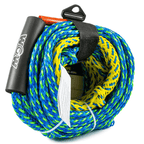 WOW Watersports 60ft 4-Rider 4K Tow Rope with 2 Sections-3