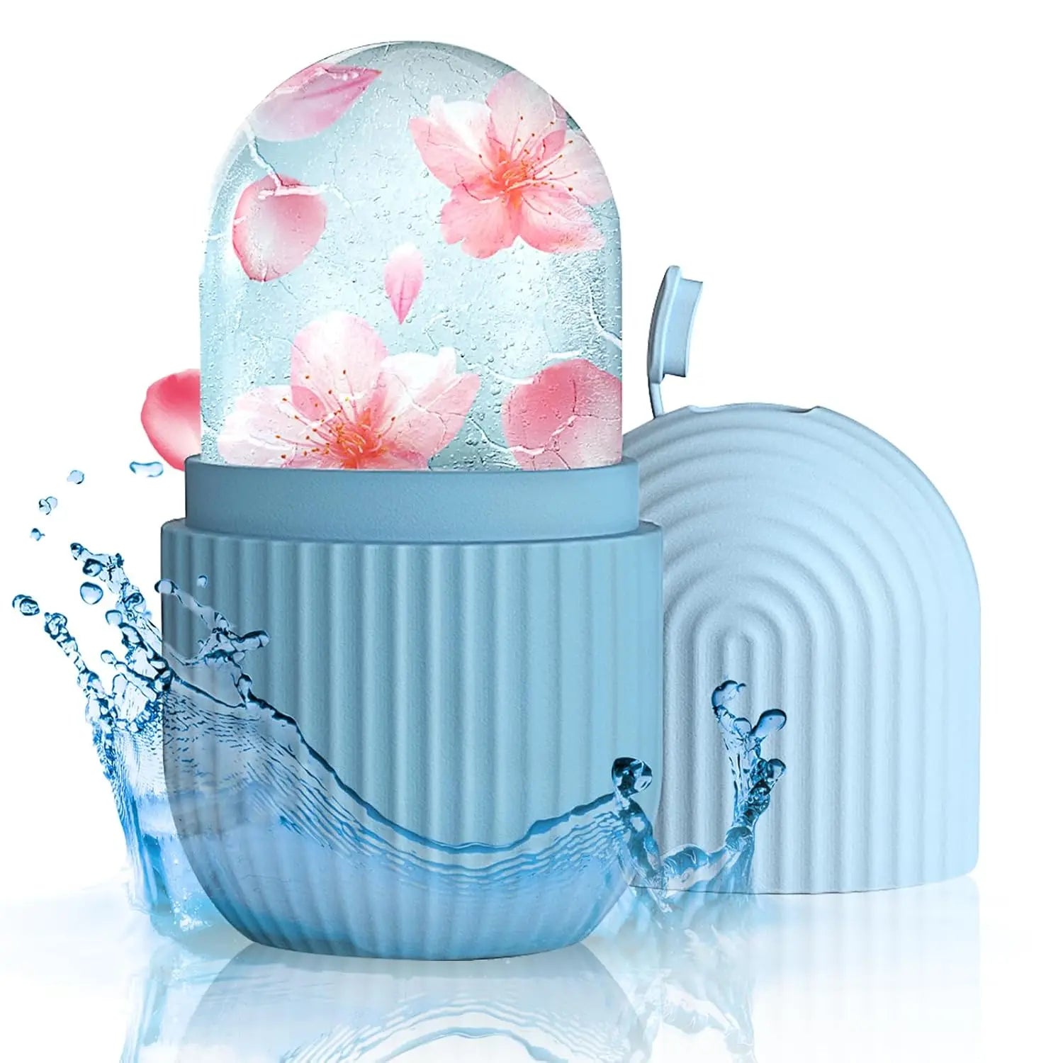 1pc silicone face ice cube mold for Beauty and Skin Care silicon face ice roller