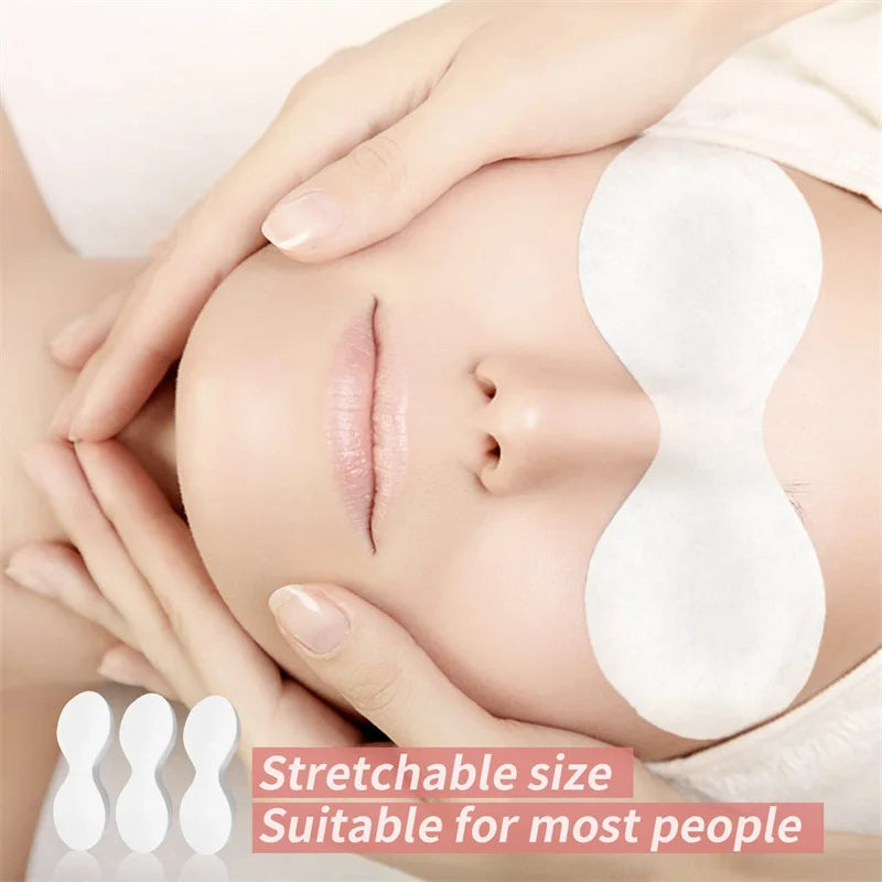 1000/500pcs Cotton Eye Mask Paper Disposable DIY Natural Cotton Eye Paper Essential Product Ultrathin Eye Pads Skin Care Tools