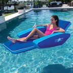 WOW Watersports Modern Lounger Pool Float with Cupholder-0