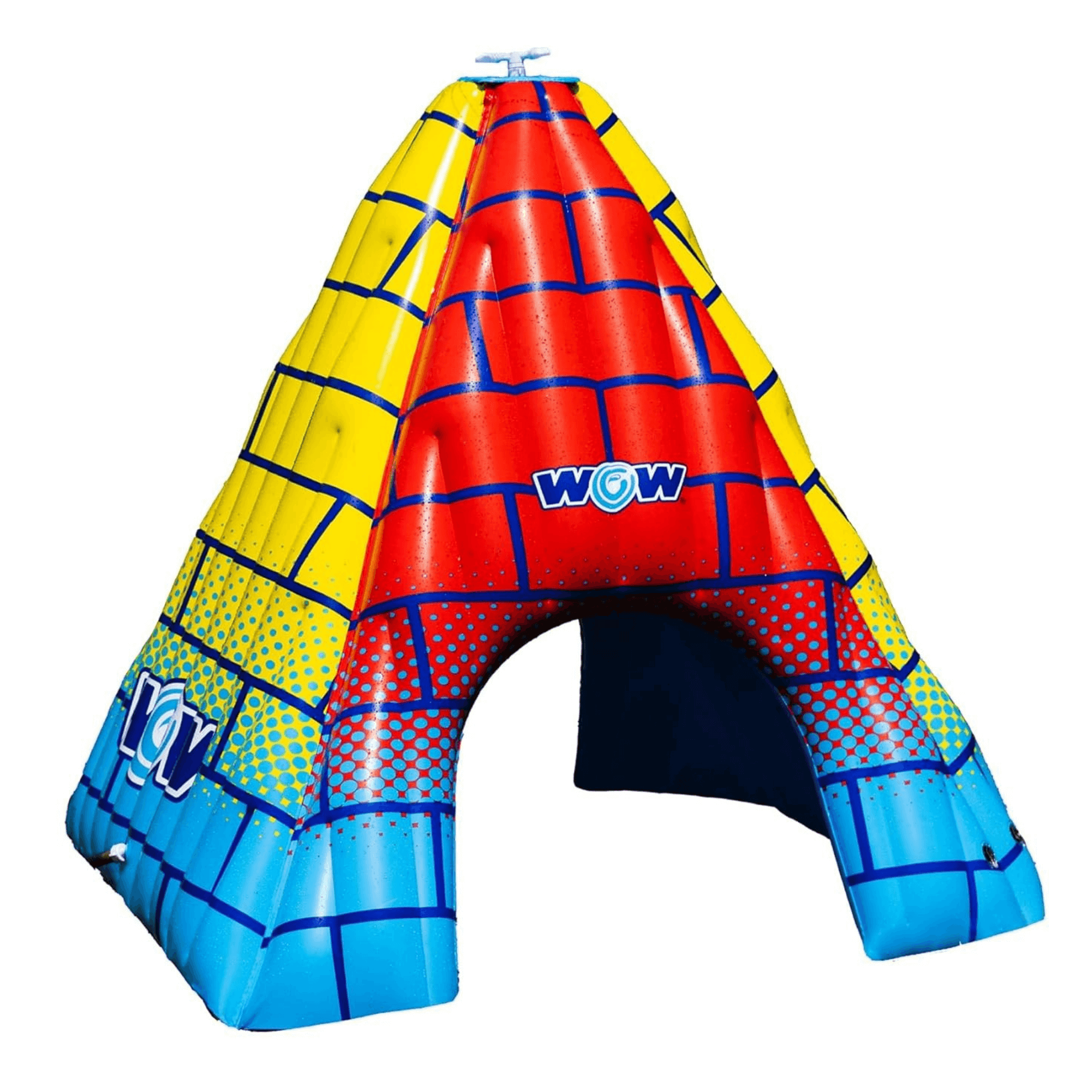 WOW Watersports 5.5ft Rainbow Pyramid Backyard Sprinkler-1