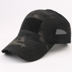 Tactical-Style Patch Hat with Adjustable Strap-0
