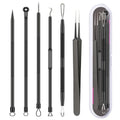 6-Piece Blackhead Removal Tool Set, Capable Of Removing Facial Blackheads, Pimples, Acne, Etc., Keeping The Skin Clean