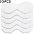 1000/500pcs Cotton Eye Mask Paper Disposable DIY Natural Cotton Eye Paper Essential Product Ultrathin Eye Pads Skin Care Tools