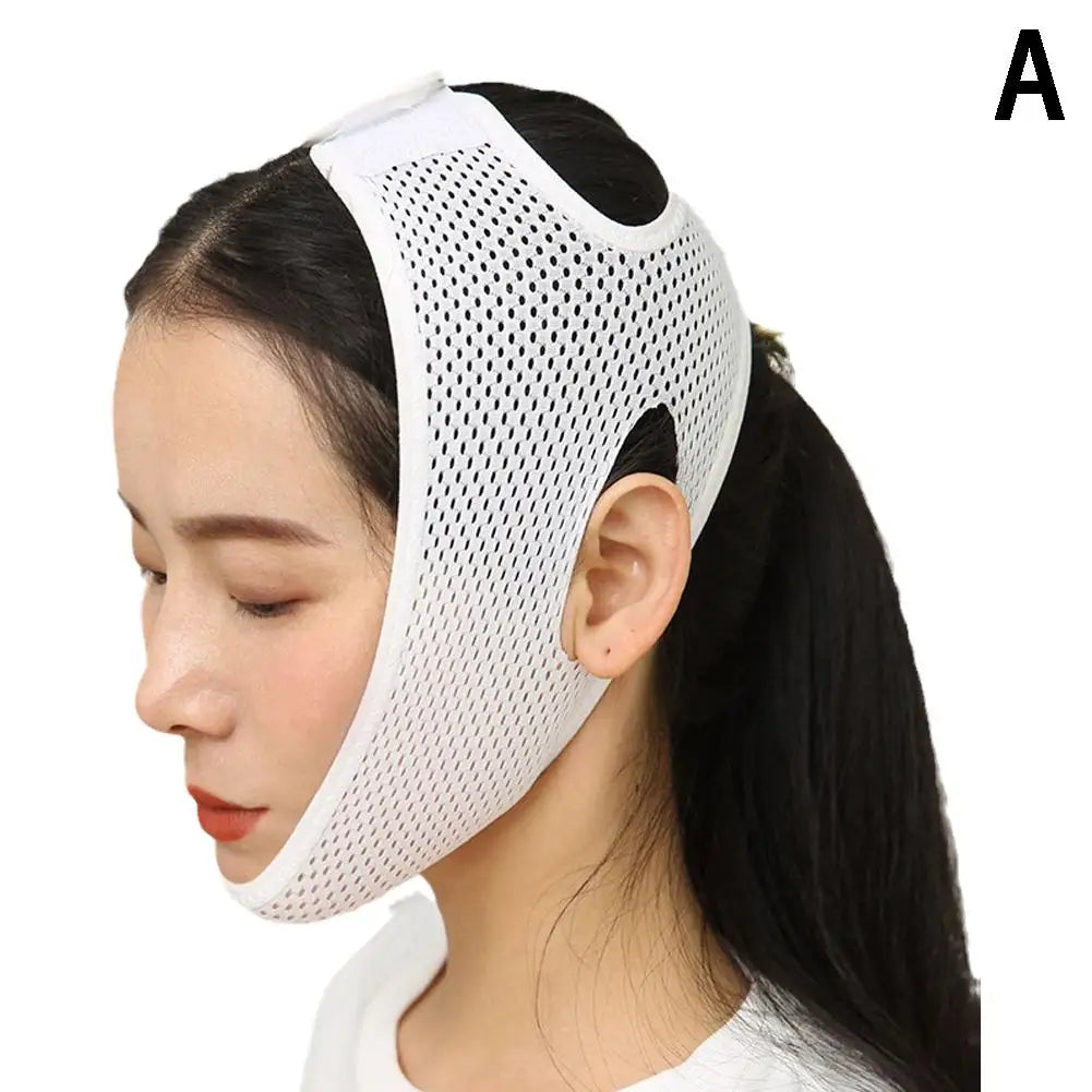 Reusable Face Slimming Bandage V Line Face Shaper Women Chin Cheek Lift Up Belt Facial Massage Strap Face Skin Care Beauty Tools