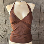 Loco Boutique Blank Halter Tankini