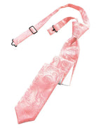 Tapestry Skinny Necktie Pre- Tied-6