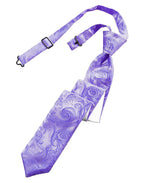 Tapestry Skinny Necktie Pre- Tied-9