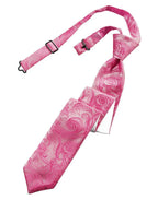 Tapestry Skinny Necktie Pre- Tied-50