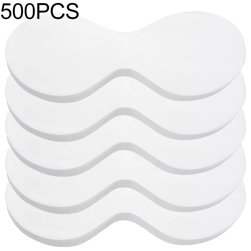 1000/500pcs Cotton Eye Mask Paper Disposable DIY Natural Cotton Eye Paper Essential Product Ultrathin Eye Pads Skin Care Tools