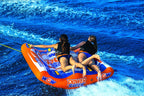 WOW Watersports Power Steer 2 Person 2P Steerable Deck Tube Towable-1