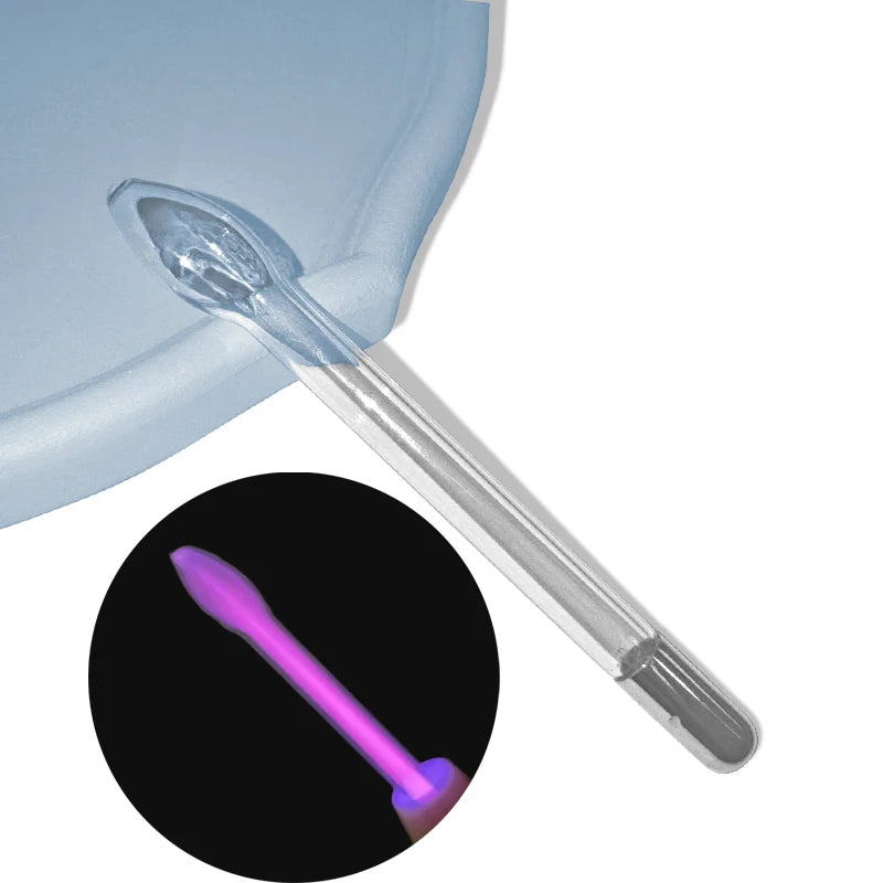 High Frequency Replacement Electrodes Glass Tube Facial Electrotherapy Wand Skin Care Spot Remover Beauty Device Therapy Wand