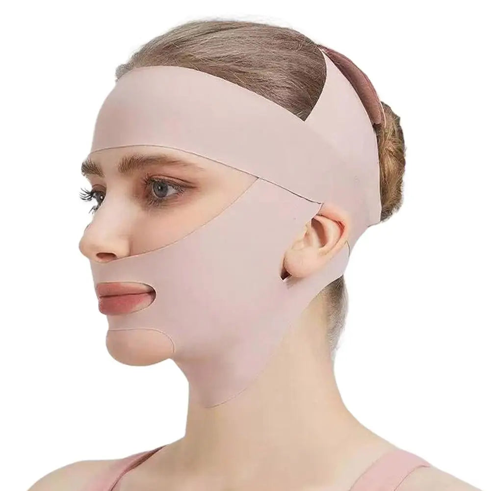 Reusable Face Slimming Bandage V Line Face Shaper Women Chin Cheek Lift Up Belt Facial Massage Strap Face Skin Care Beauty Tools