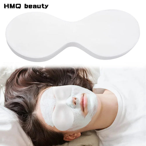 1000/500pcs Cotton Eye Mask Paper Disposable DIY Natural Cotton Eye Paper Essential Product Ultrathin Eye Pads Skin Care Tools