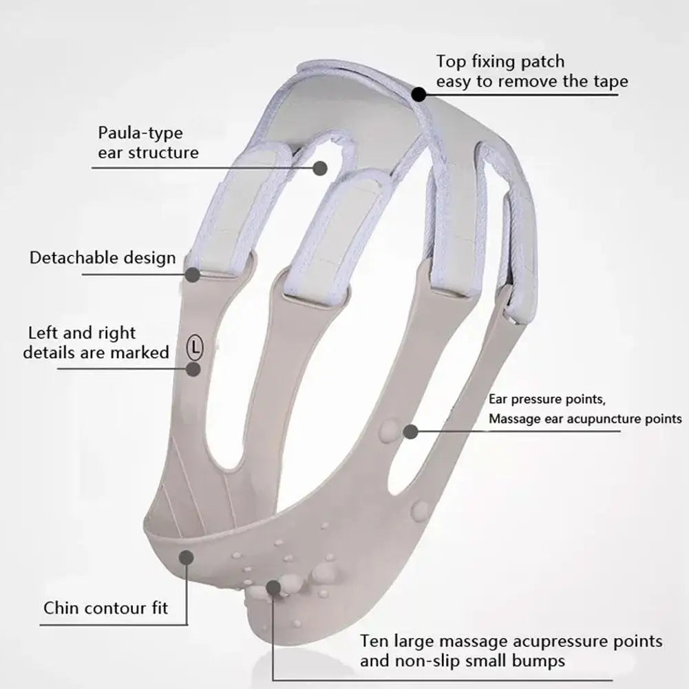 Reusable Face Slimming Bandage V Line Face Shaper Women Chin Cheek Lift Up Belt Facial Massage Strap Face Skin Care Beauty Tools