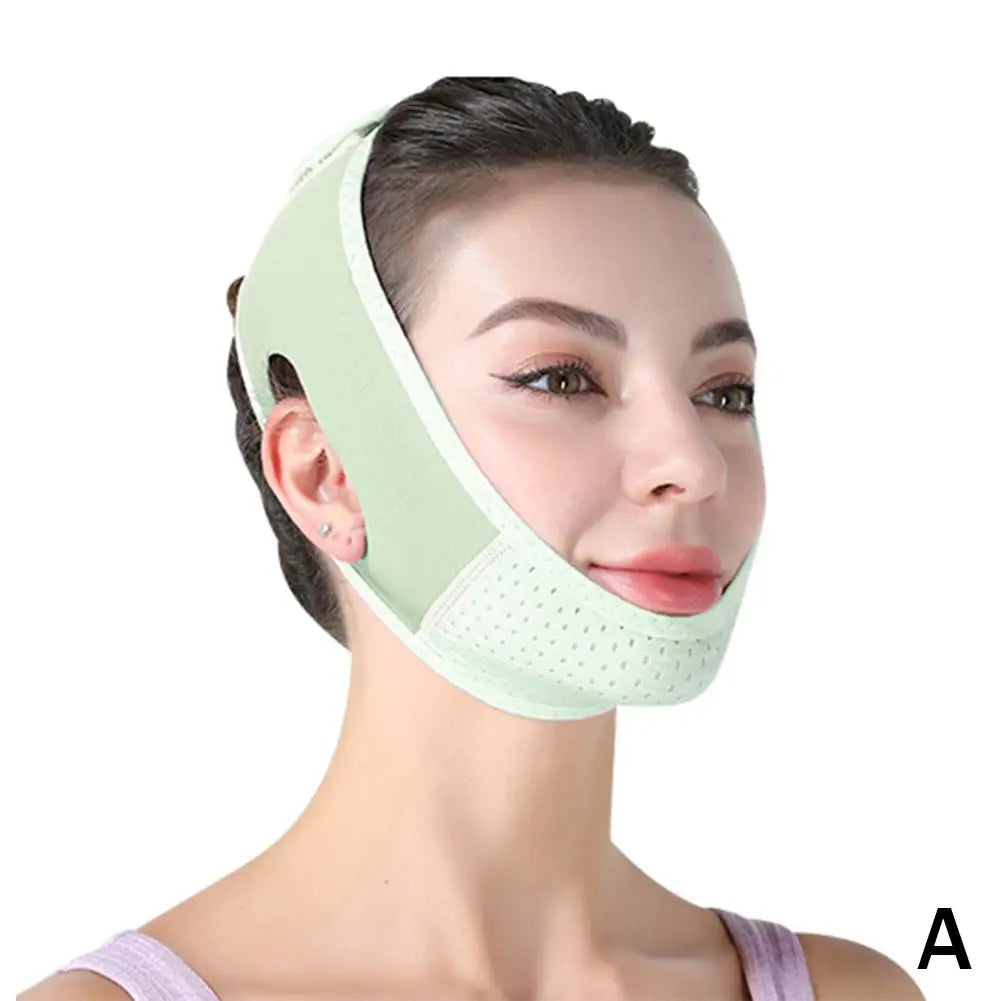 Reusable Face Slimming Bandage V Line Face Shaper Women Chin Cheek Lift Up Belt Facial Massage Strap Face Skin Care Beauty Tools