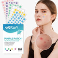 280pcs Star Shaped Pimple Patch Acne Colorful Invisible Acne Removal Skin Care Sticker Concealer Face Spot Beauty Skin Care Tool