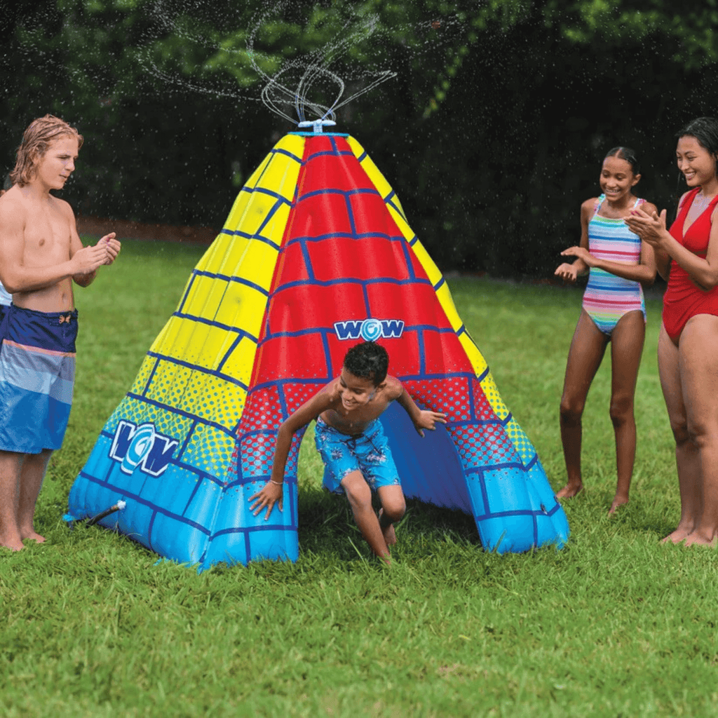 WOW Watersports 5.5ft Rainbow Pyramid Backyard Sprinkler-4