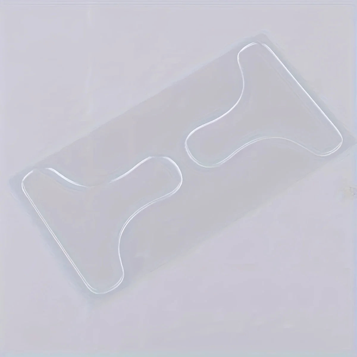 Silicone Eye Patch Silicone T-shaped Eye Patch Portable Facial Skincare Overnight Remove Lines Facial Beauty Tool