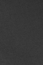 "Logan" Black Luxury Wool Blend Tuxedo Pants-1