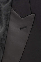 "Milan" Black Tuxedo Jacket Peak (Separates)-1